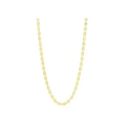 Robbez Masson Collier Grain De Café En Plaqué Or