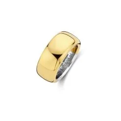 Bague Ti Sento En Argent Plaqué Or Jaune, Taille 58