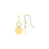 Robbez Masson Boucles D'oreilles Crochet En Plaqué Or