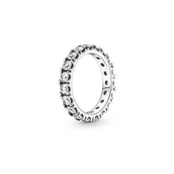 Bague Pandora Timeless Éternité Rang Scintillant En Argent, Taille 54
