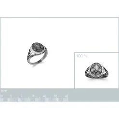 La Coque De Nacre Bague En Argent