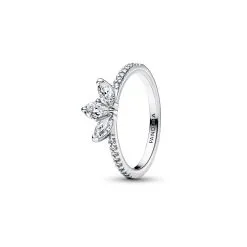 Bague Pandora Timeless Herbier Scintillant En Argent, Taille 58