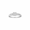Robbez Masson Bague En Or Blanc Et Diamants 0.33ct