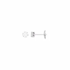 Robbez Masson Boucles D'oreilles En Or Blanc Et Diamants De 0.25ct
