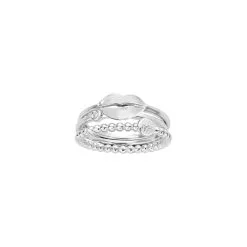 Bague La Garçonne États D'âmes En Argent Et Diamant, Taille 56