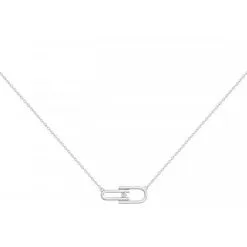 Collier La Garçonne Evidence En Argent Et Diamant