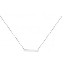 Collier La Garçonne En Argent Et Diamant