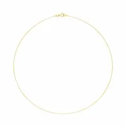 Robbez Masson Collier Câble En Or Jaune