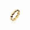 La Coque De Nacre Bague En Plaqué Or
