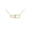 Collier La Garçonne évidence En Plaqué Or Et Diamant