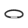 Bracelet Tommy Hilfiger En Acier Et Cuir