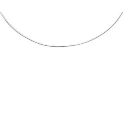 Robbez Masson Collier Câble En Argent, 42cm