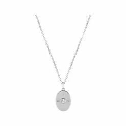 Collier Murat En Argent Et Oxyde De Zirconium