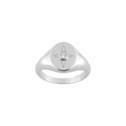 Robbez Masson Bague En Argent Et Oxyde De Zirconium
