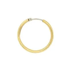 Robbez Masson Boucles D'oreilles Créoles En Or Jaune