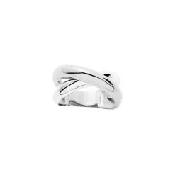 Robbez Masson Bague En Argent Rhodié