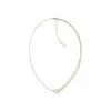 Collier Calvin Klein Sculptural En Métal Doré