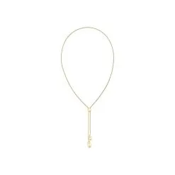 Collier Calvin Klein Sculptural En Métal Doré