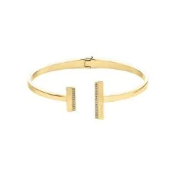 Bracelet Calvin Klein Timeless En Métal Doré Et Cristaux