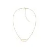 Collier Calvin Klein Contemporary En Métal Doré Et Cristaux