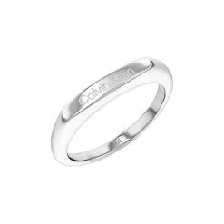 Bague Calvin Klein Sculptural En Acier, Taille 54