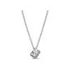 Collier Pandora Timeless Halo Scintillant Rectangulaire En Argent, 45cm