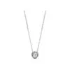 Collier Pandora Timeless Halo Scintillant Rond En Argent Et Oxyde De Zirconium, 45cm