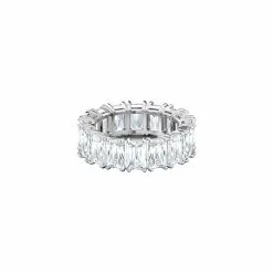 Bague Swarovski Vittore Wide En Cristaux Swarovski - Taille 58