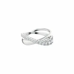 Bague Swarovski Twist Rows - Taille 55
