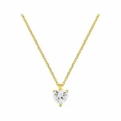 Robbez Masson Collier En Or Jaune Et Oxyde De Zirconium