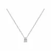 Robbez Masson Collier En Or Blanc Et Diamants De 0.06ct