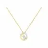 Robbez Masson Collier En Or Blanc, Or Jaune Et Diamant De 0.015ct
