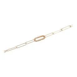 Bracelet Ana & Cha Mariette En Plaqué Or Jaune