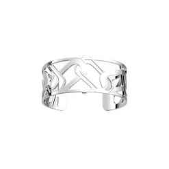 Bracelet Manchette Les Georgettes Essentielles Finition Argenté