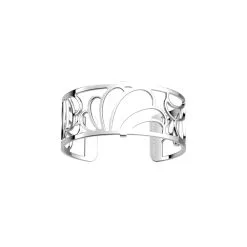 Bracelet Manchette Les Georgettes Les Essentielles Chantilly Finition Argentée, 25mm