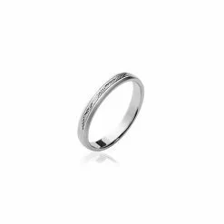 La Coque De Nacre Bague En Argent Rhodié