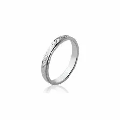 La Coque De Nacre Bague En Argent Rhodié