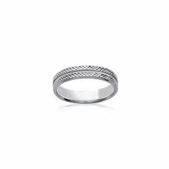 La Coque De Nacre Bague En Argent Rhodié