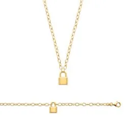 La Coque De Nacre Bracelet En Plaqué Or, 18cm