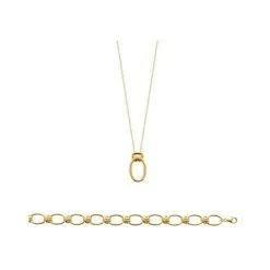 La Coque De Nacre Collier En Plaqué Or