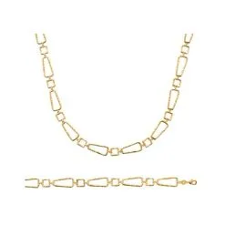 La Coque De Nacre Collier En Plaqué Or