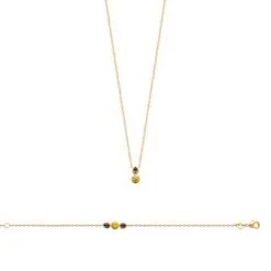 La Coque De Nacre Collier En Plaqué Or Et Perle De Culture, 45cm