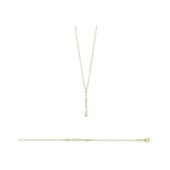 La Coque De Nacre Collier En Plaqué Or Et Oxyde De Zirconium