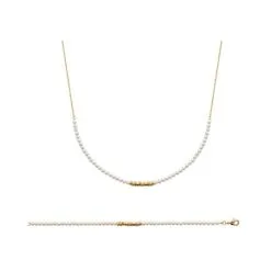 La Coque De Nacre Collier En Plaqué Or