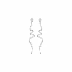 Robbez Masson Boucles D'oreilles En Argent Rhodié