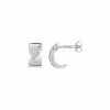 Robbez Masson Boucles D'oreilles Clous En Argent Et Oxydes De Zirconium