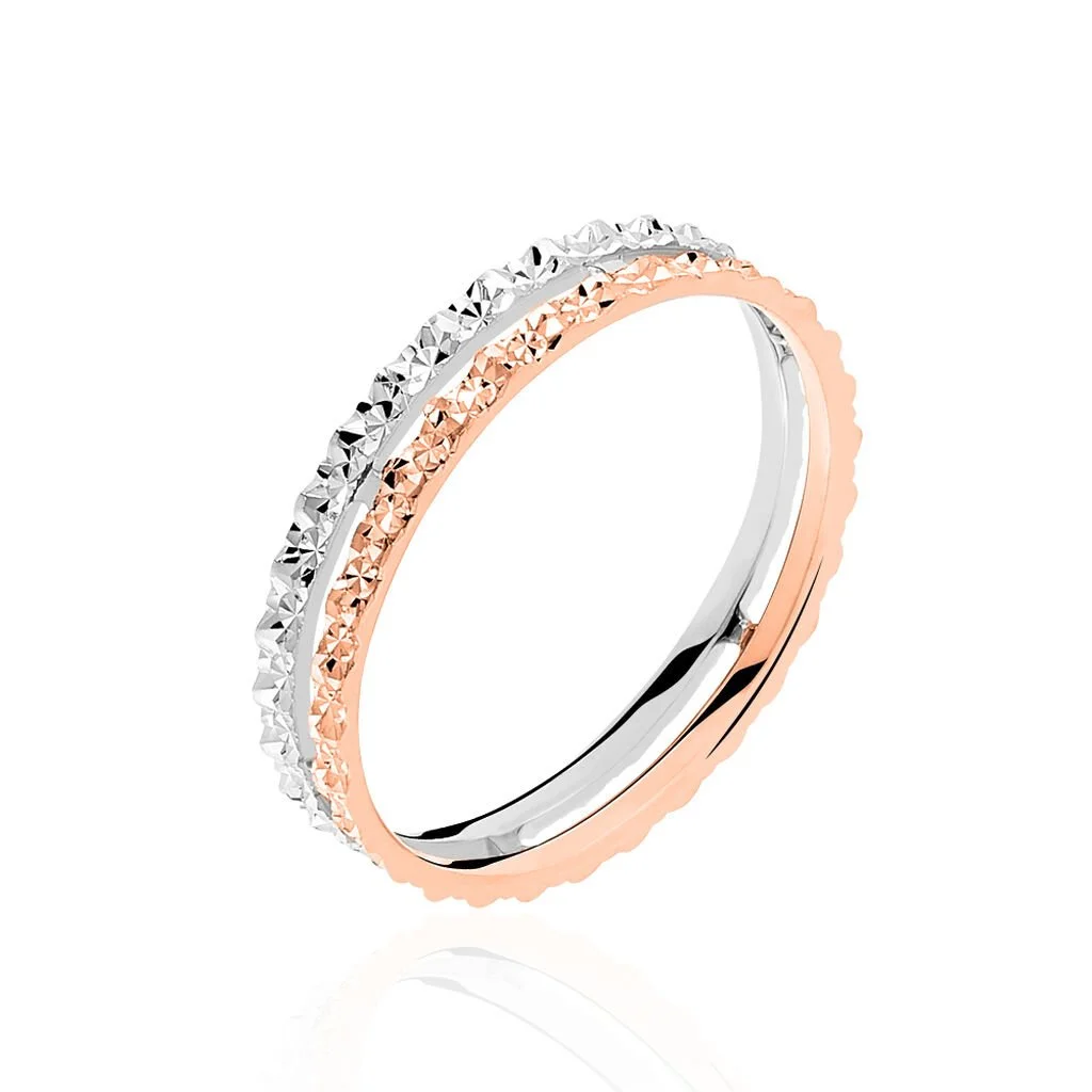 Histoire D'Or Alliance Hermanne Or Bicolore