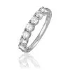 Histoire D'Or Alliance Eloise Or Blanc Diamant