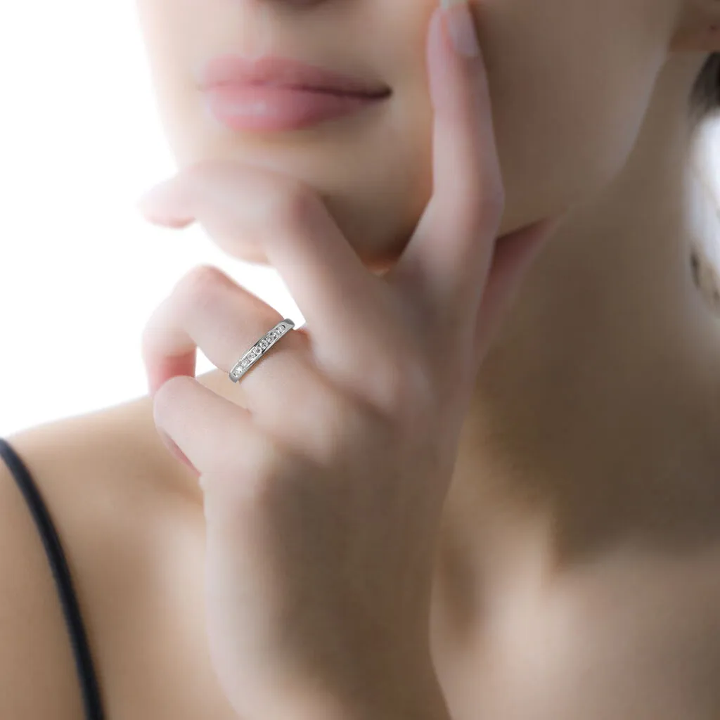 Histoire D'Or Alliance Giulia Or Blanc Diamant – Image 5