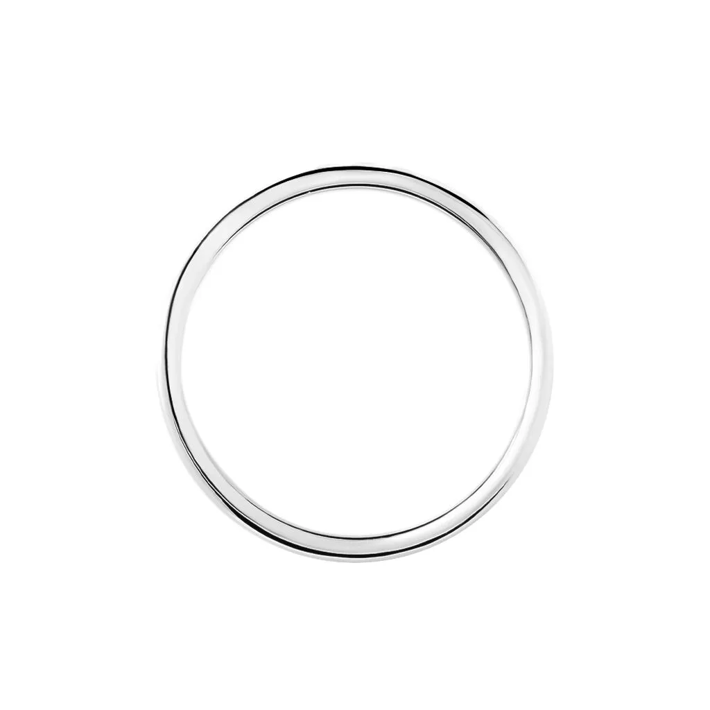 Histoire D'Or Alliance Laurie Demi-tour Or Blanc Diamant – Image 3